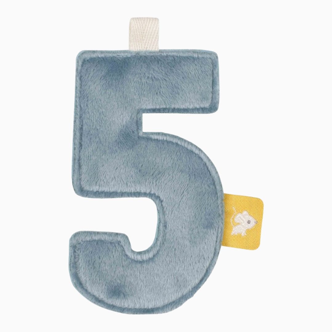 Little Dutch vlaggenslinger element cijfer 5