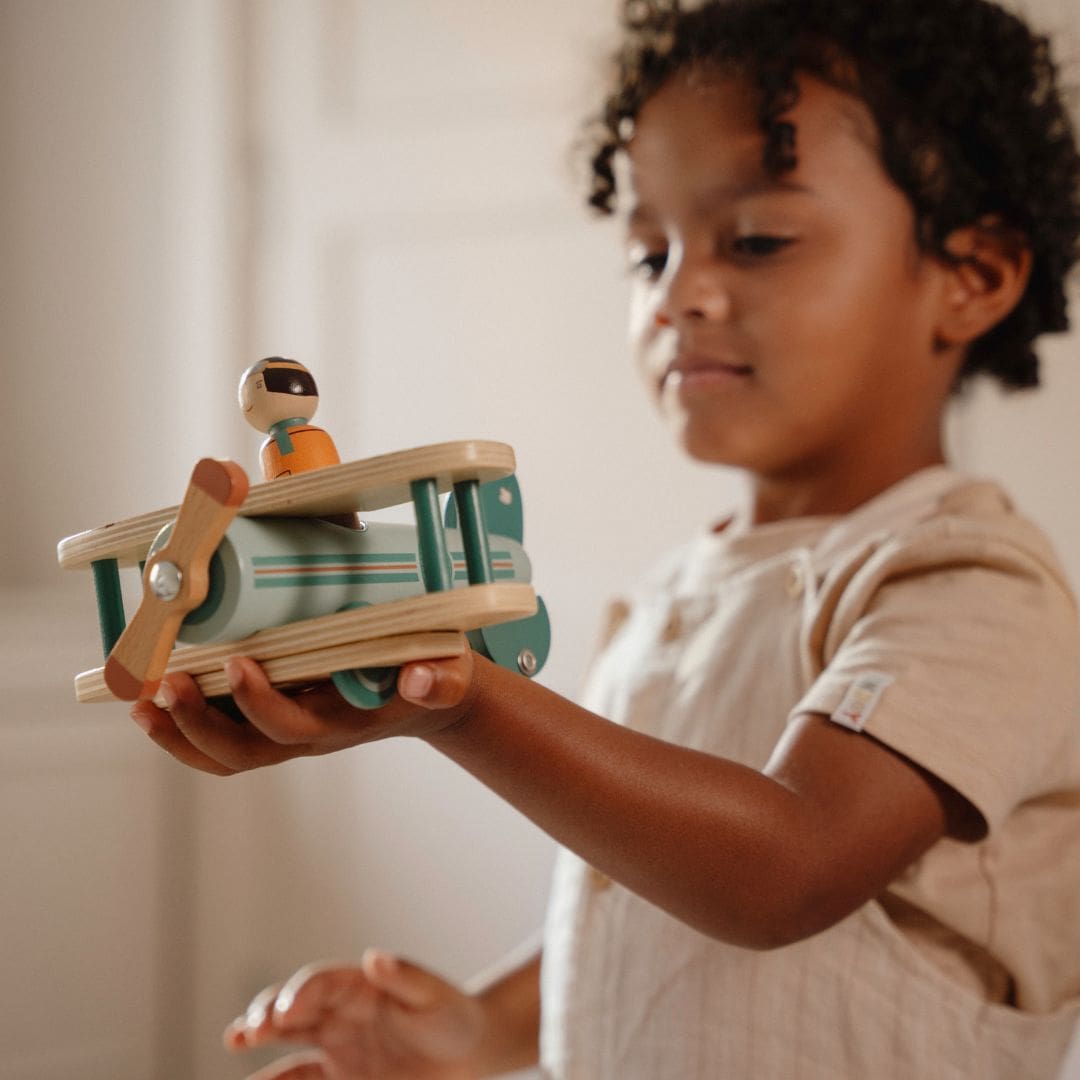 Little Dutch houten speelgoedvliegtuig