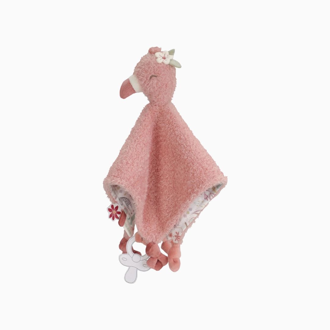 Little Dutch knuffeldoekje - Flamingo
