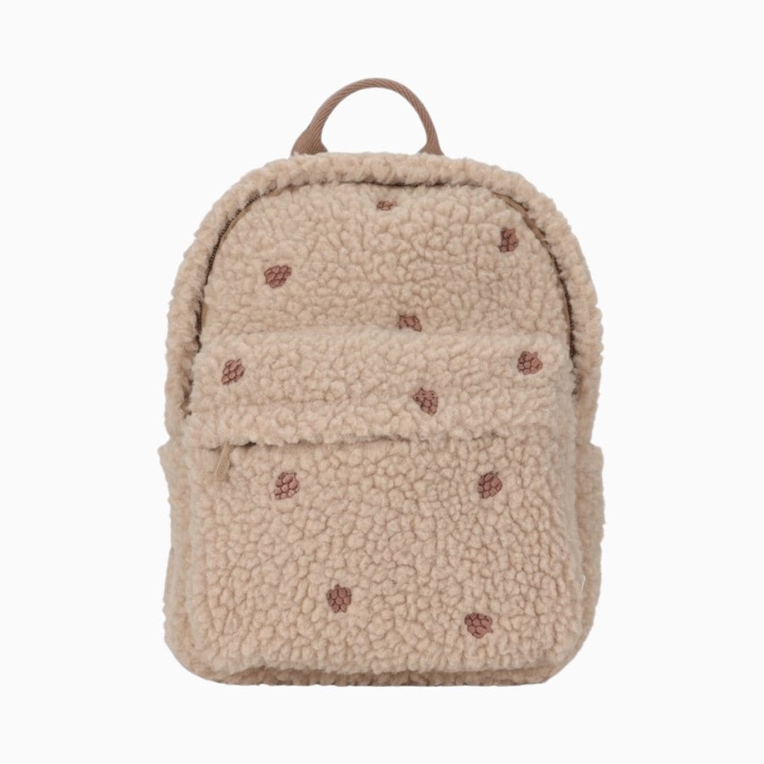 Little Dutch rugzak teddy in de bruine kleur taupe