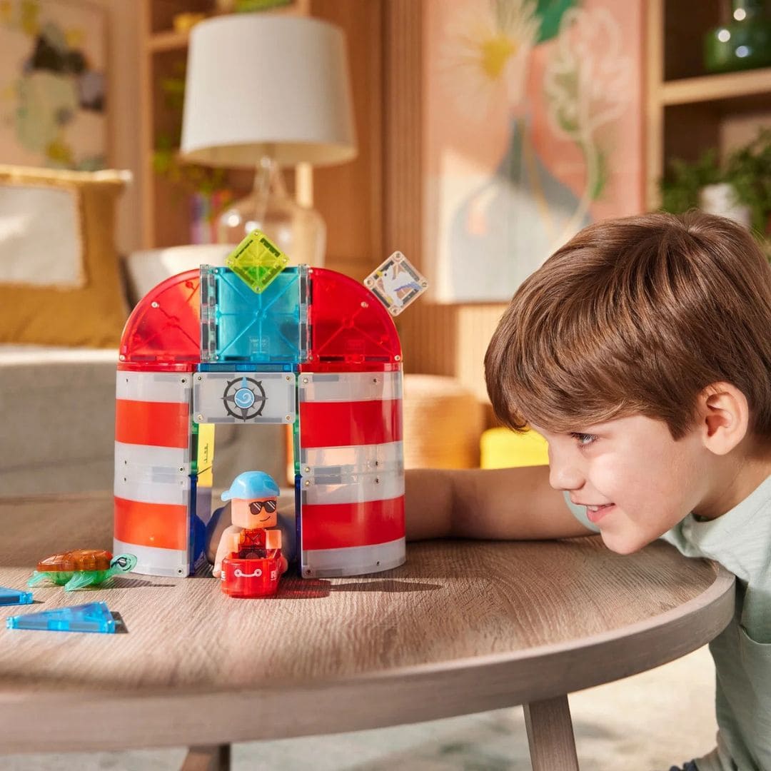 MAGNA-TILES magnetische tegels lighthouse rescue - 26-delig