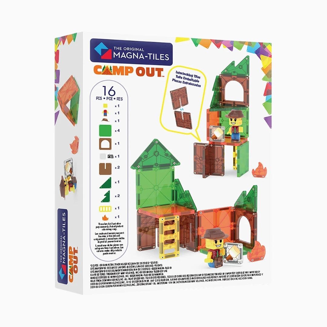 MAGNA-TILES magnetische tegels camp out 16-delig