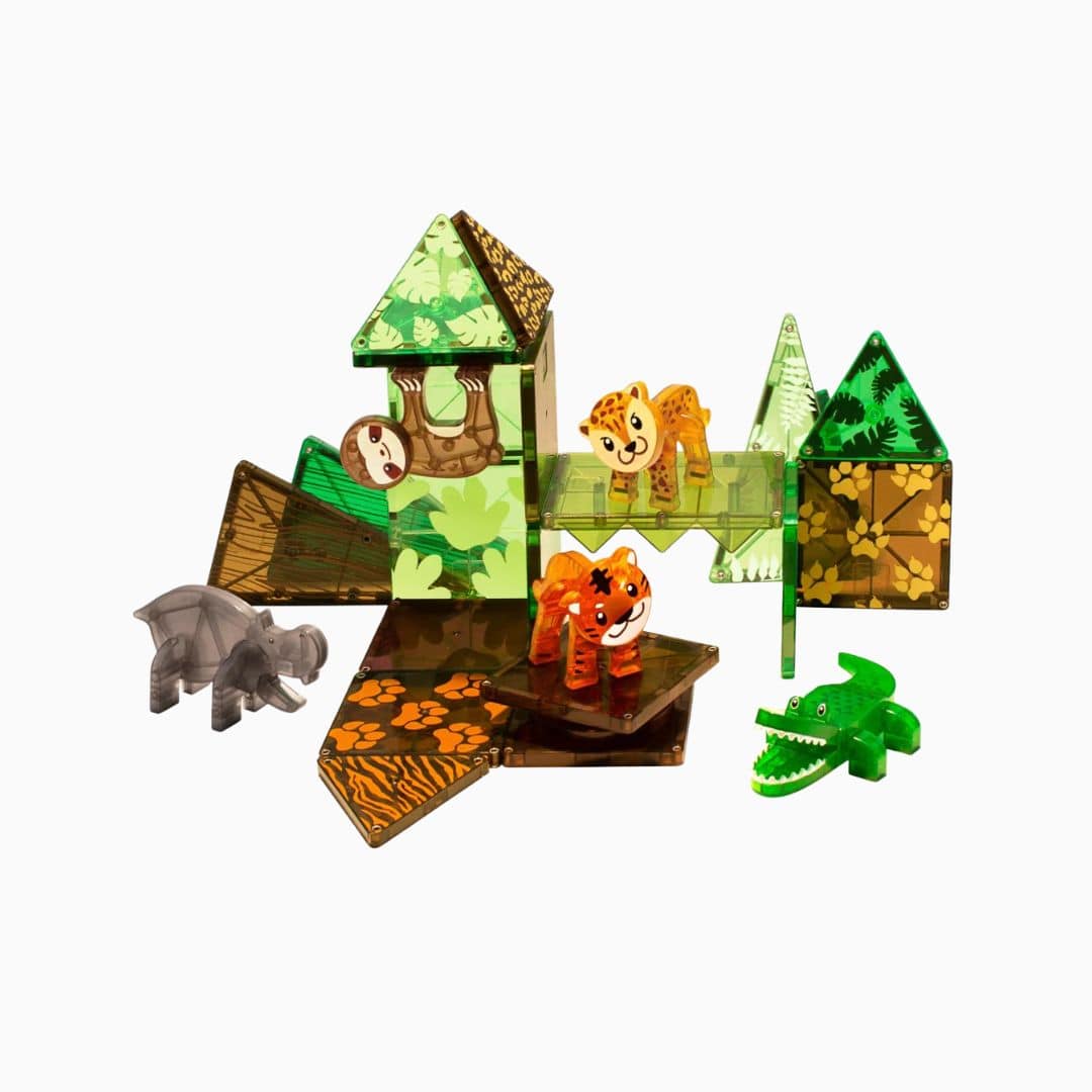 Magna-Tiles jungle dieren set 25-delig