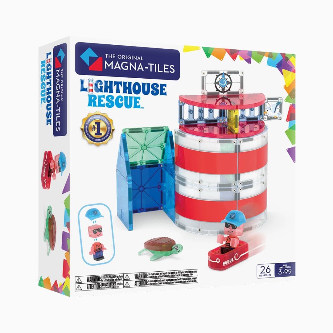 MAGNA-TILES magnetische tegels lighthouse rescue - 26-delig
