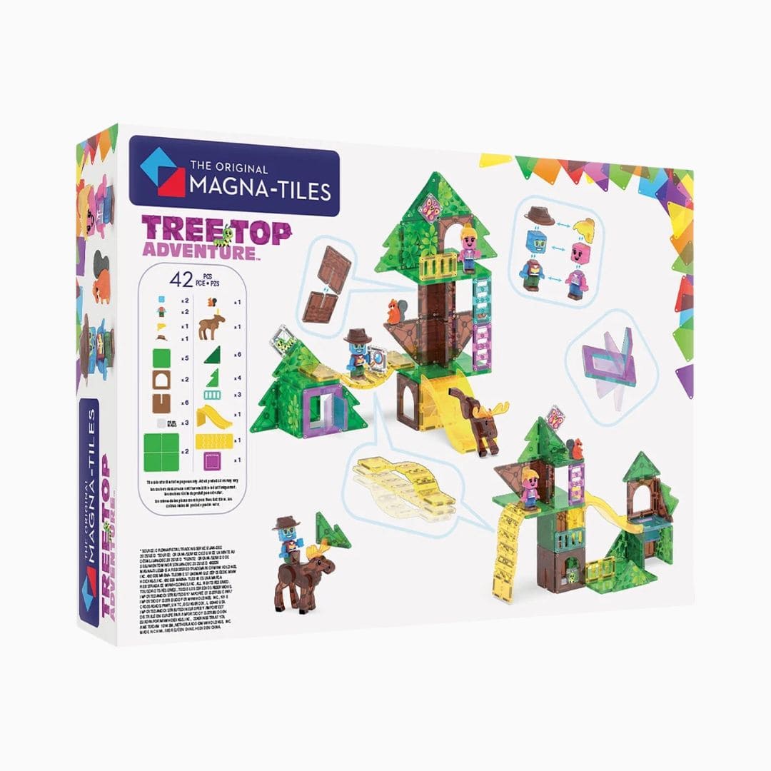 MAGNA-TILES magnetische tegels tree top adventure 42-delig