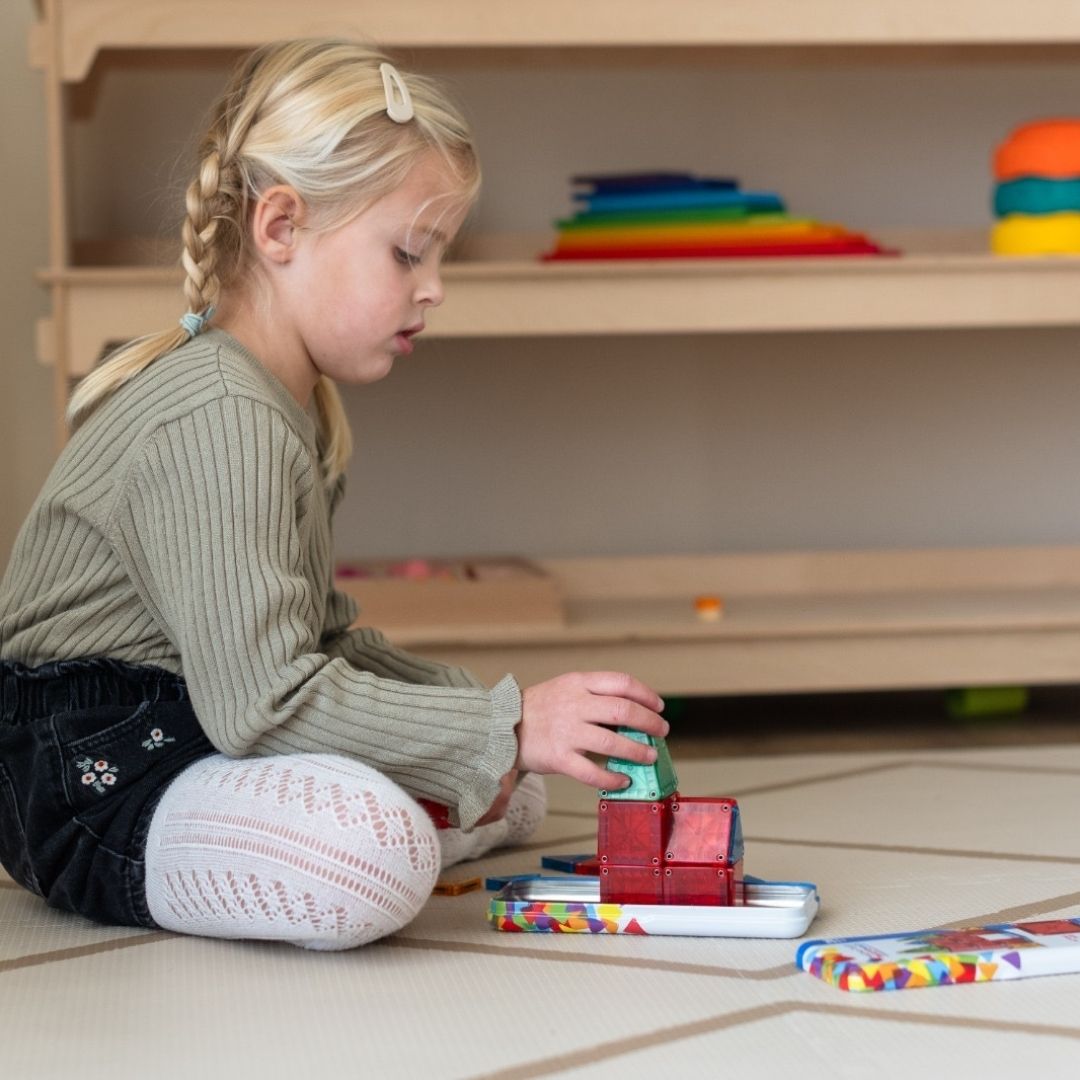 Magna-Tiles MicroMAGS travelset e-book van Studio Bambacht met meer dan 40 spelideeën