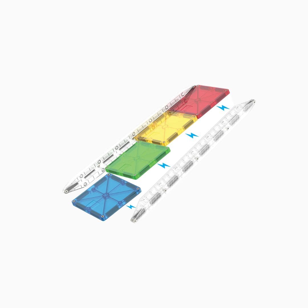 MAGNA-TILES racers rail pack - 8 stuks