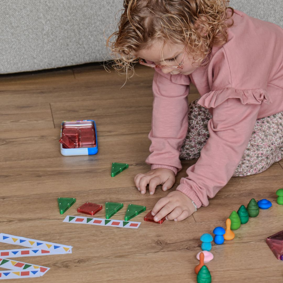 Magna-Tiles MicroMAGS travelset e-book van Studio Bambacht met meer dan 40 spelideeën