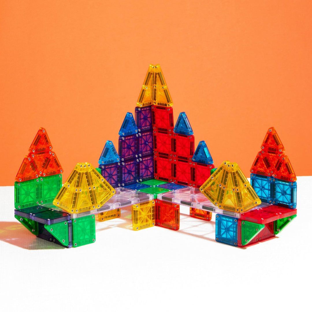 MAGNA-TILES micromags mini magnetische tegels set van 70