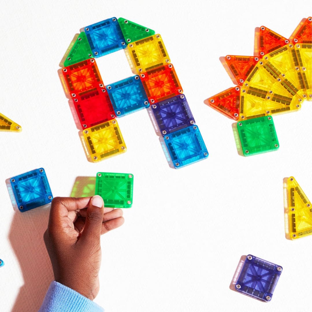 MAGNA-TILES micromags mini magnetische tegels set van 70
