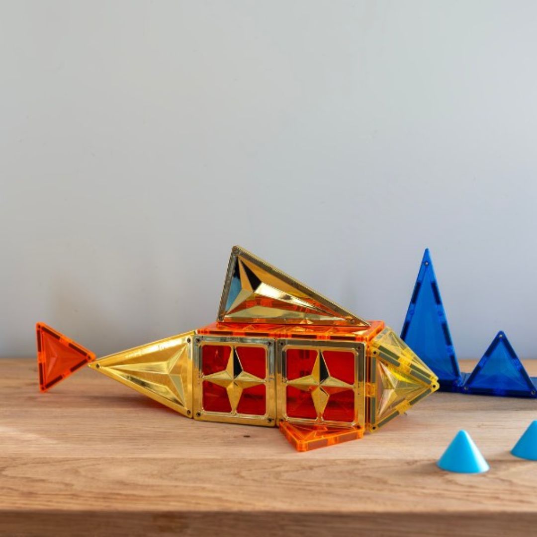 Coblo magnetische tegels goud 20-delig