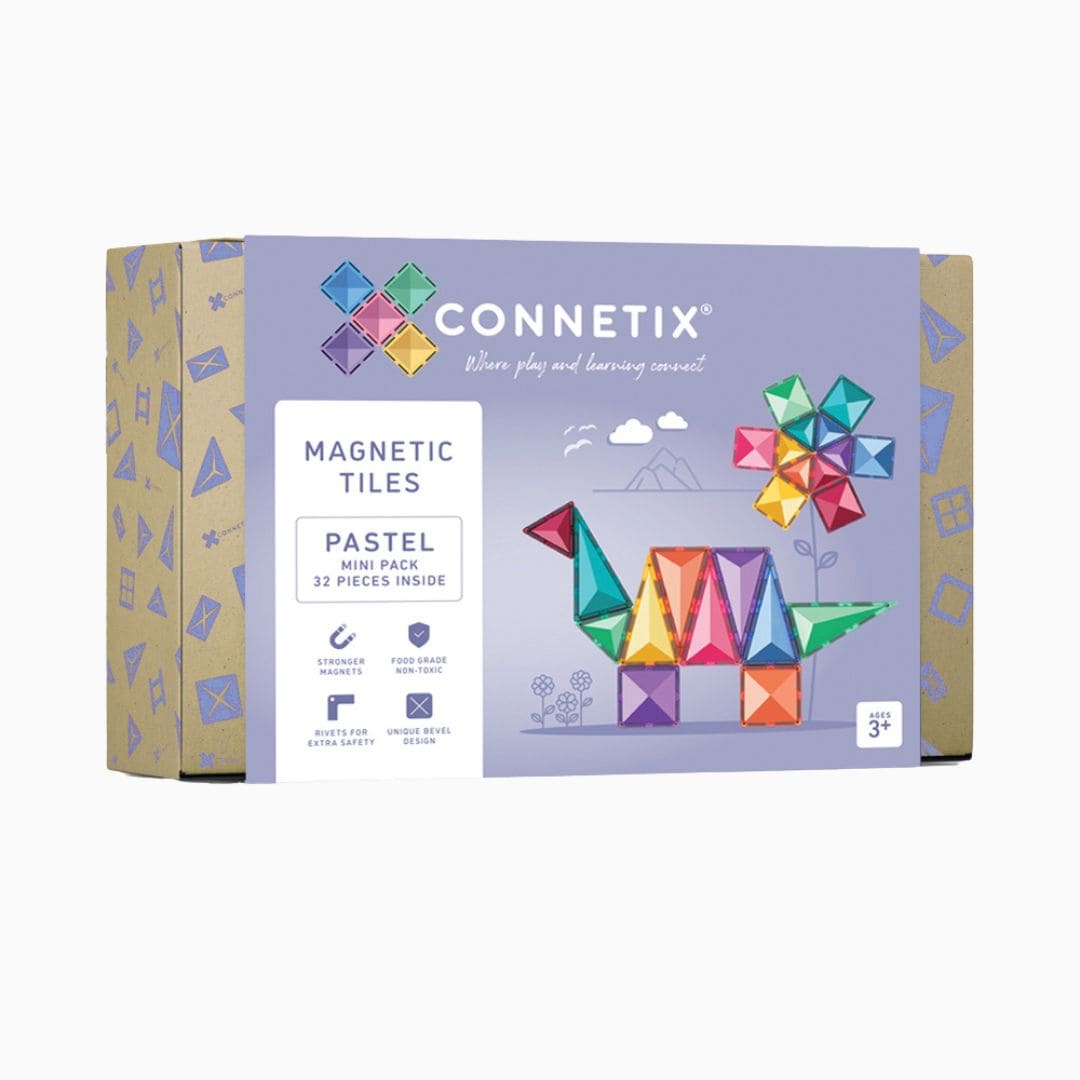 Connetix Pastel magnetische tegels mini pack 32-delig