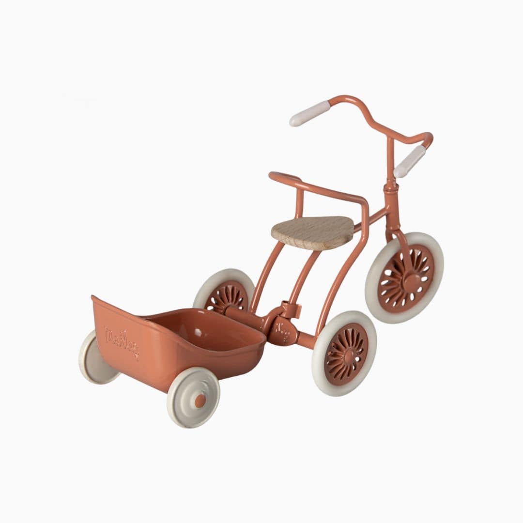 Maileg aanhanger coral voor driewieler