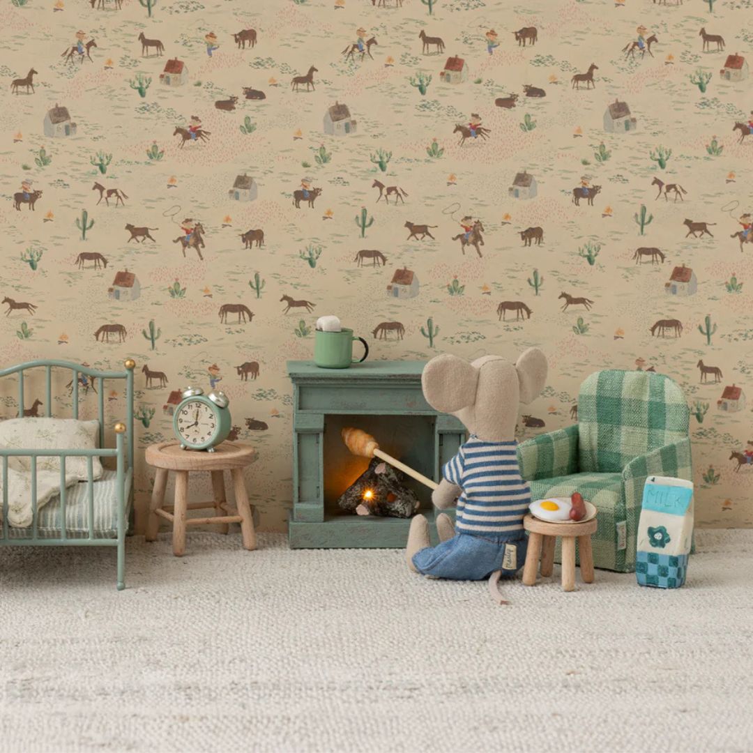 Maileg luxe groene stoel