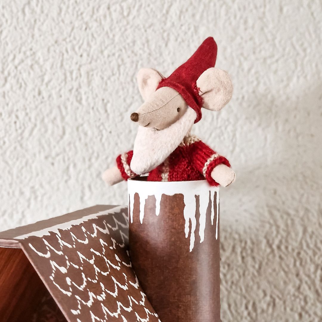 Maileg muis kerstman