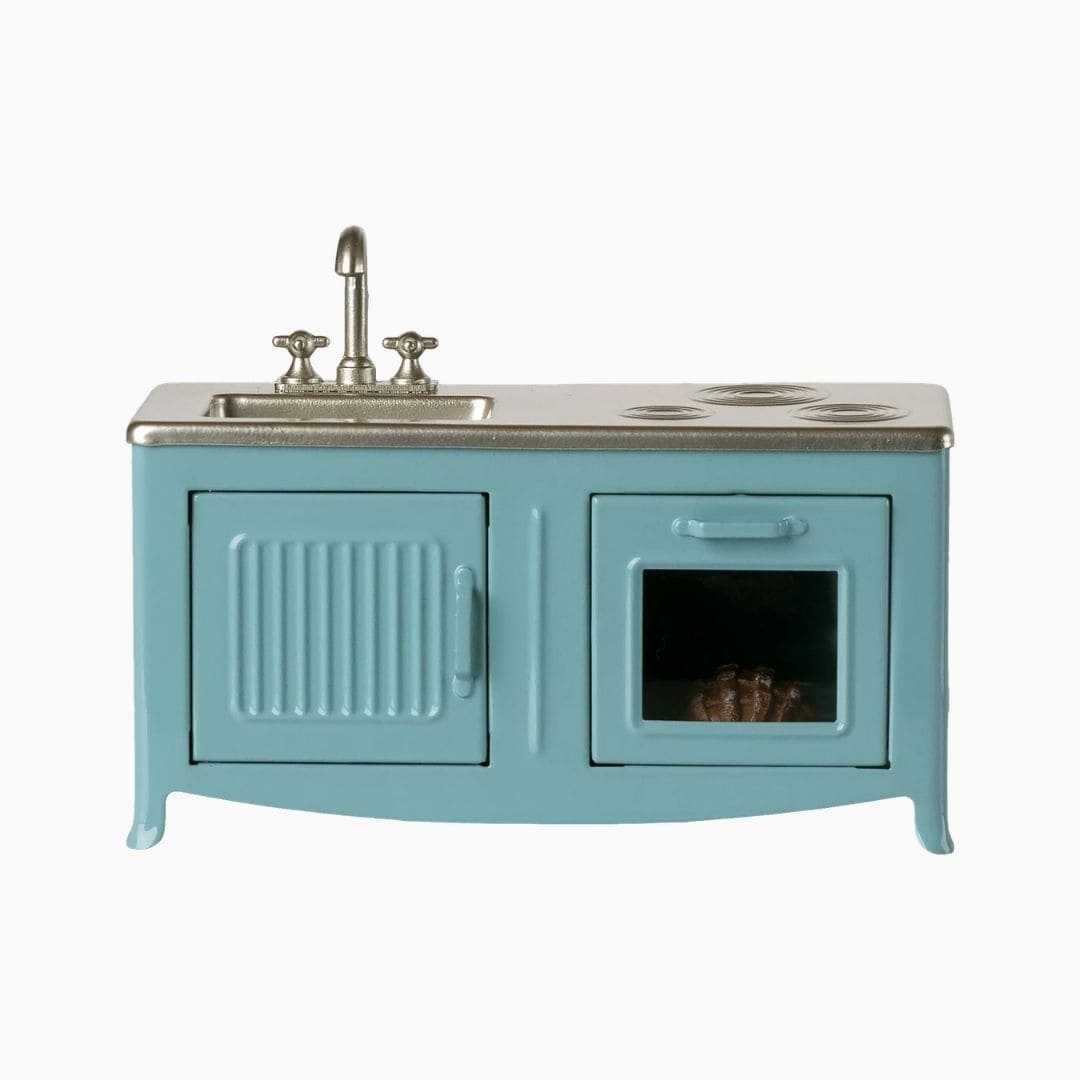 Maileg keuken in de frisse kleur blauw