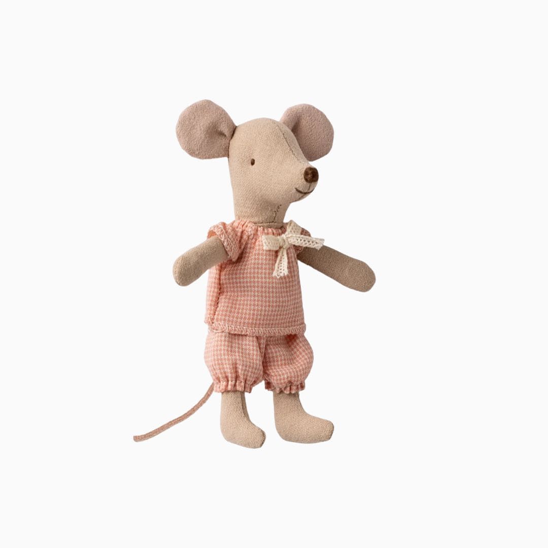 Maileg kleine zus muis in luciferdoosje