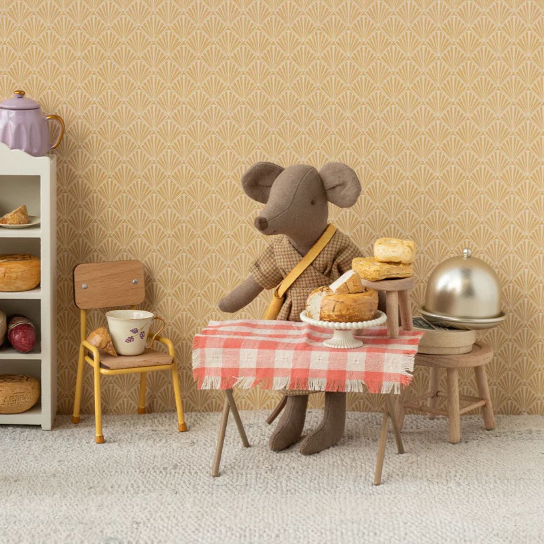 Maileg muis mama in de kleur licht bruin