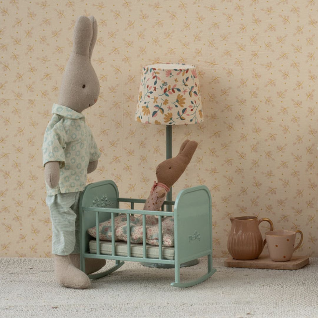 Maileg metalen wieg mintgroen