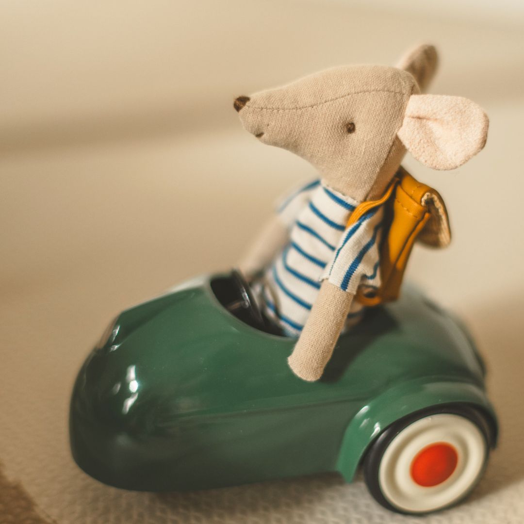 Mailer driewieler muis grote broer