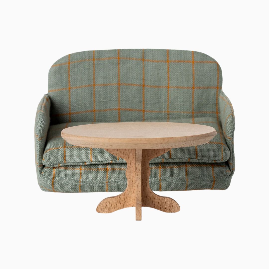 Maileg ovale salontafel van hout