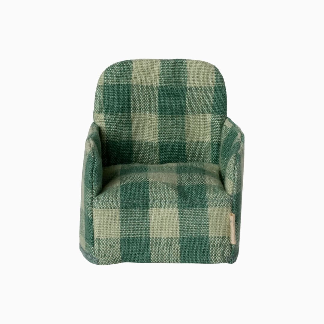 Maileg luxe groene stoel