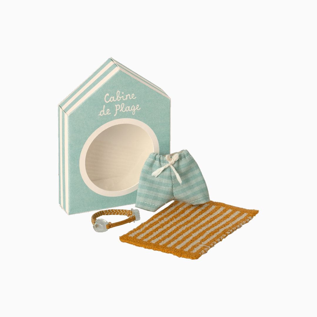 Maileg poppenkleding strand voor grote broer of zus