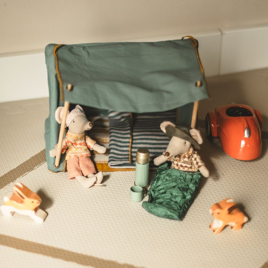 Speelgoed miniatuur tent van Maileg