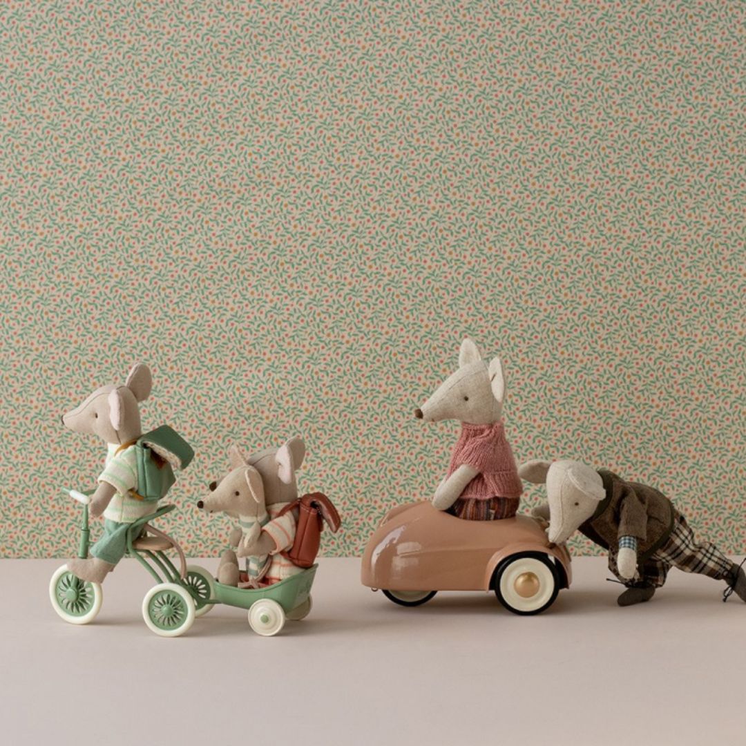 Miniatuur driewieler Maileg muizen