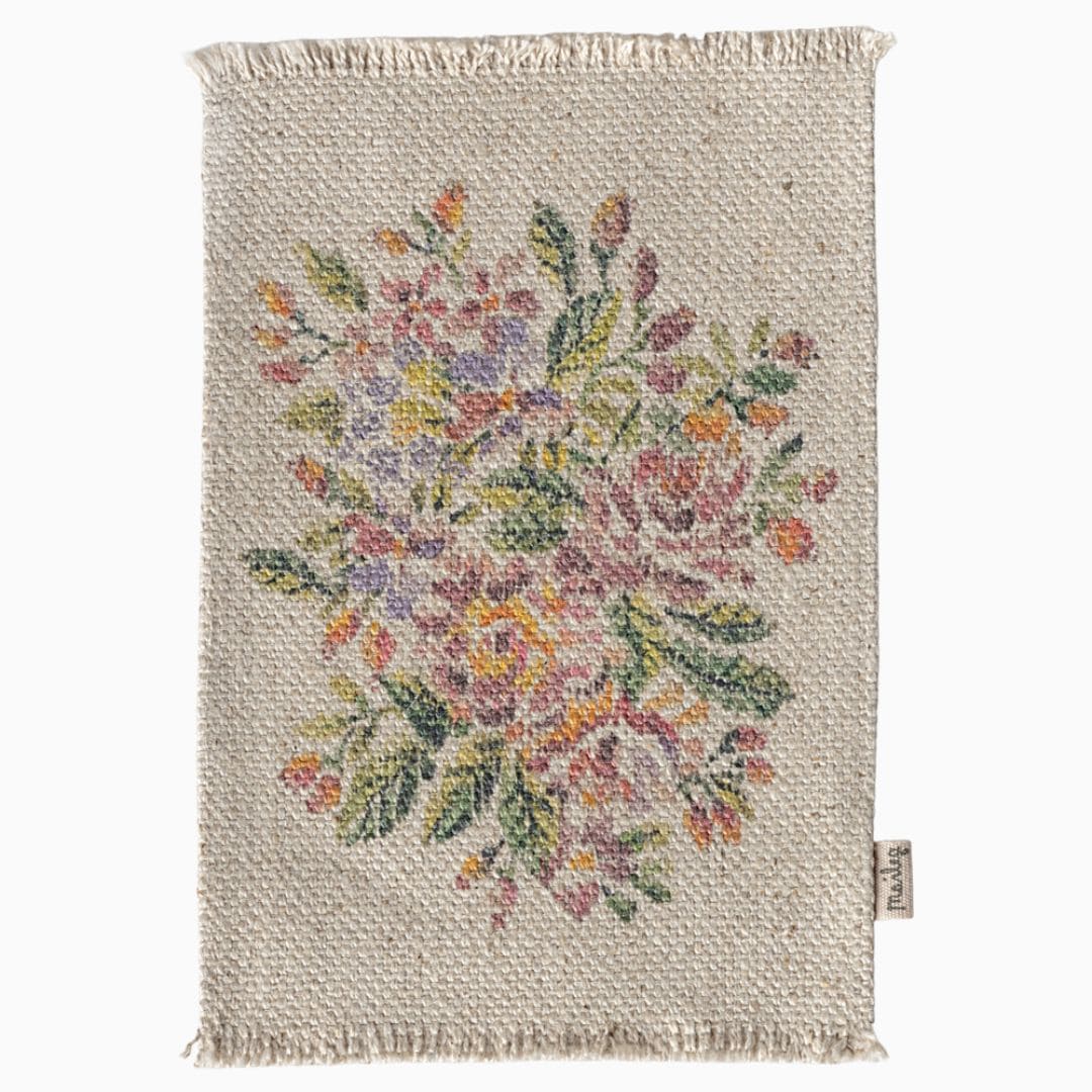 Maileg vloerkleed flowers - medium