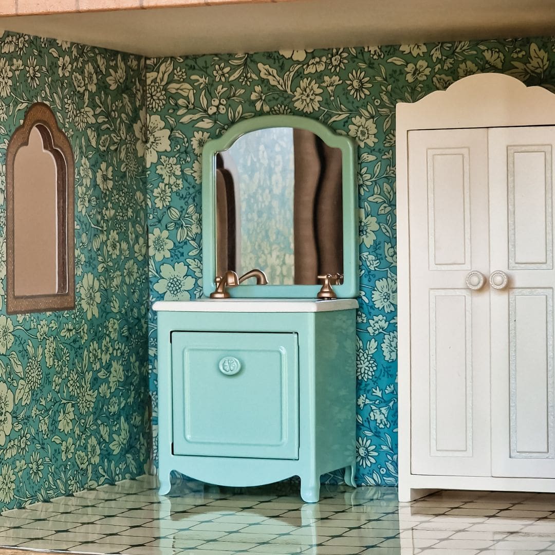 Maileg wastafel mintgroen