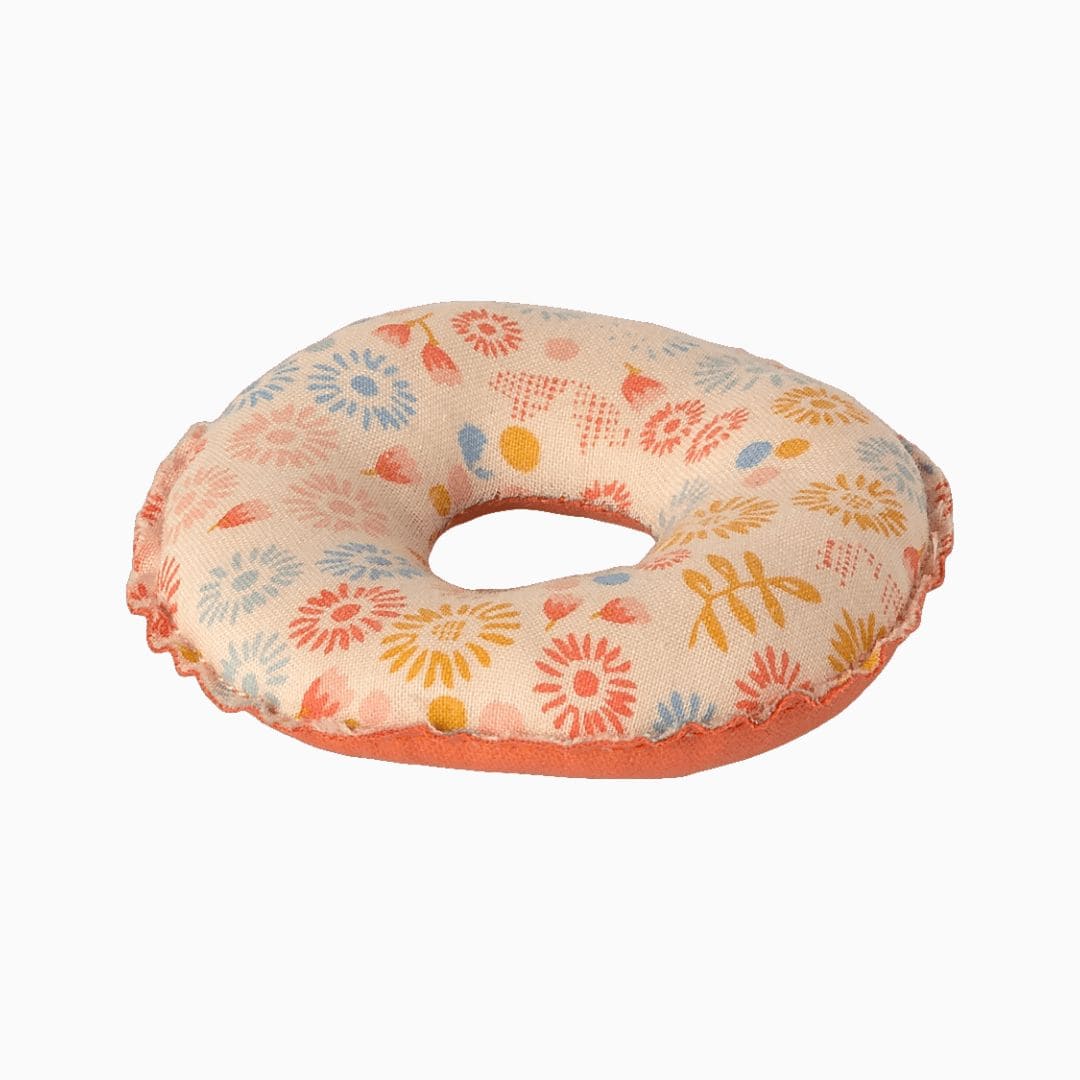 Maileg katoenen zwemband flowers voor babymuis, kleine zus of kleine broer met bloemenprint