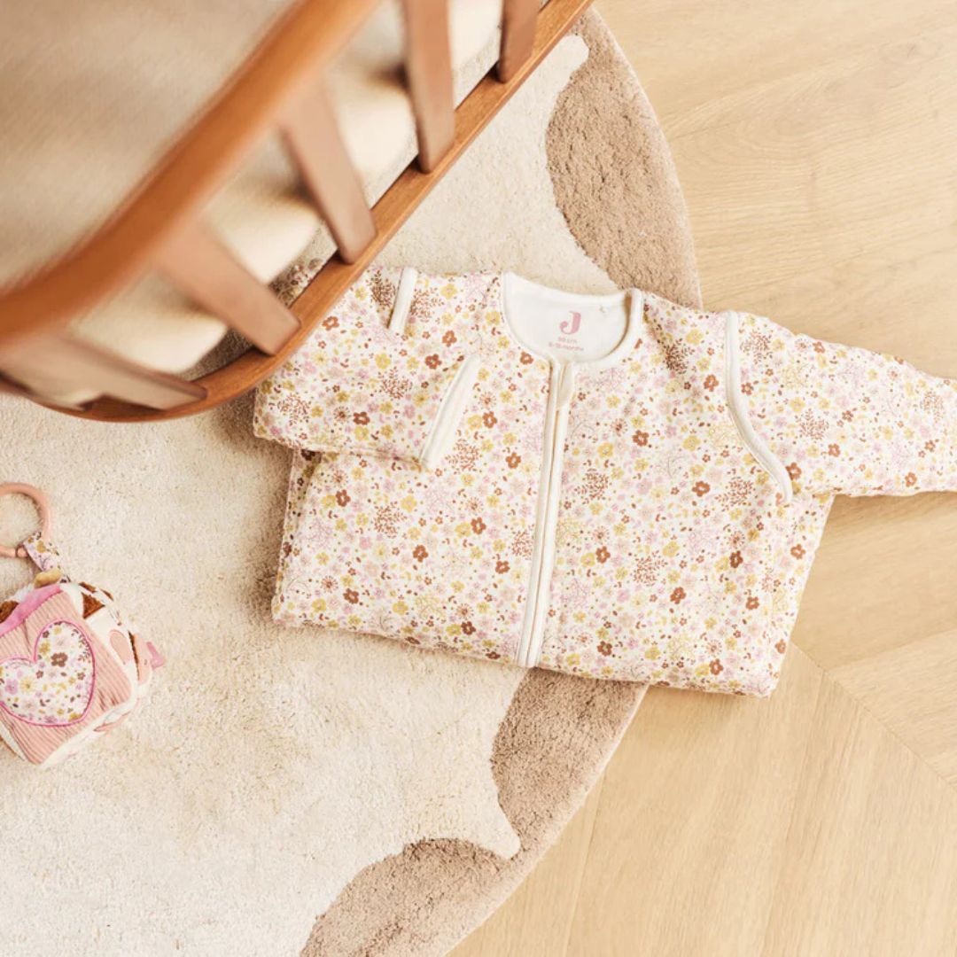 Jollein slaapzak met afritsbare mouwen - flower fairies