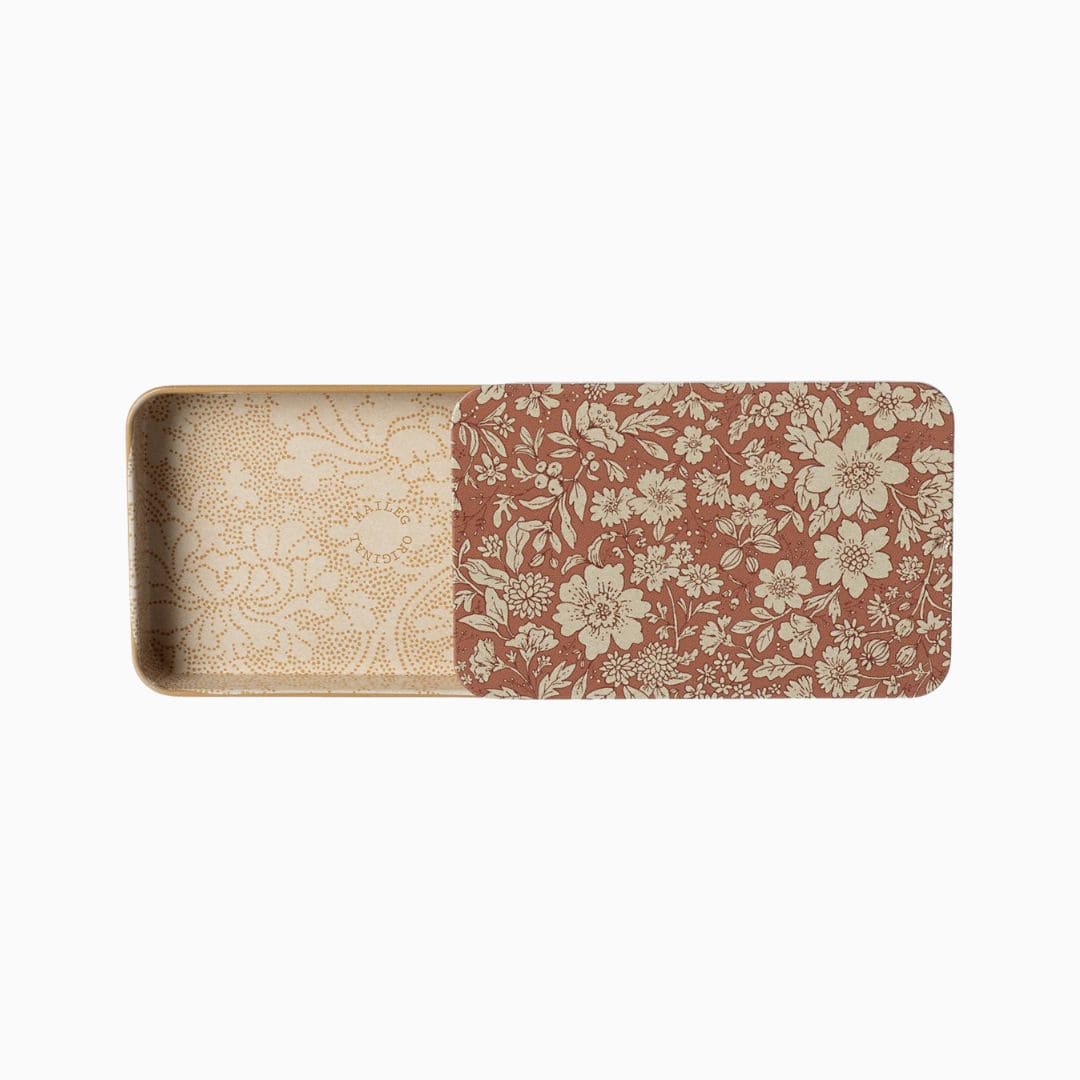 Maileg metalen doosje in de kleur blossom/heather