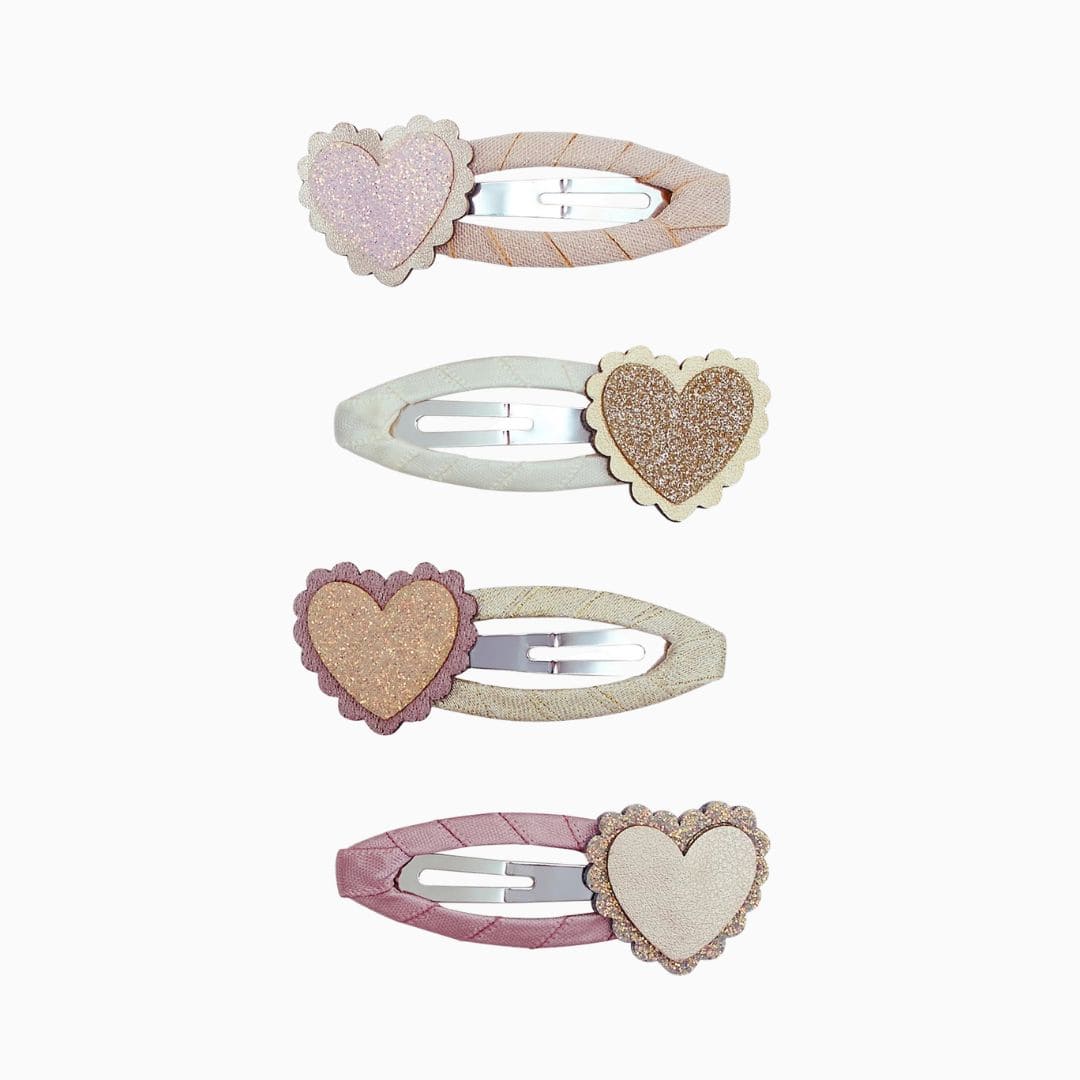 Mimi & Lula haarspeldjes met scalloped hearts