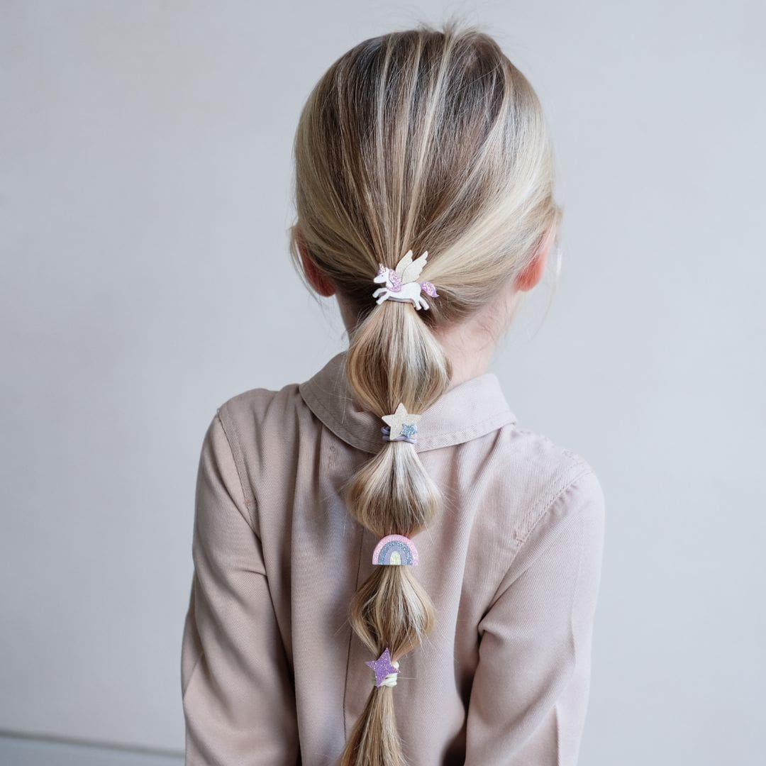 Mimi & Lula unicorn set haarelastiekjes