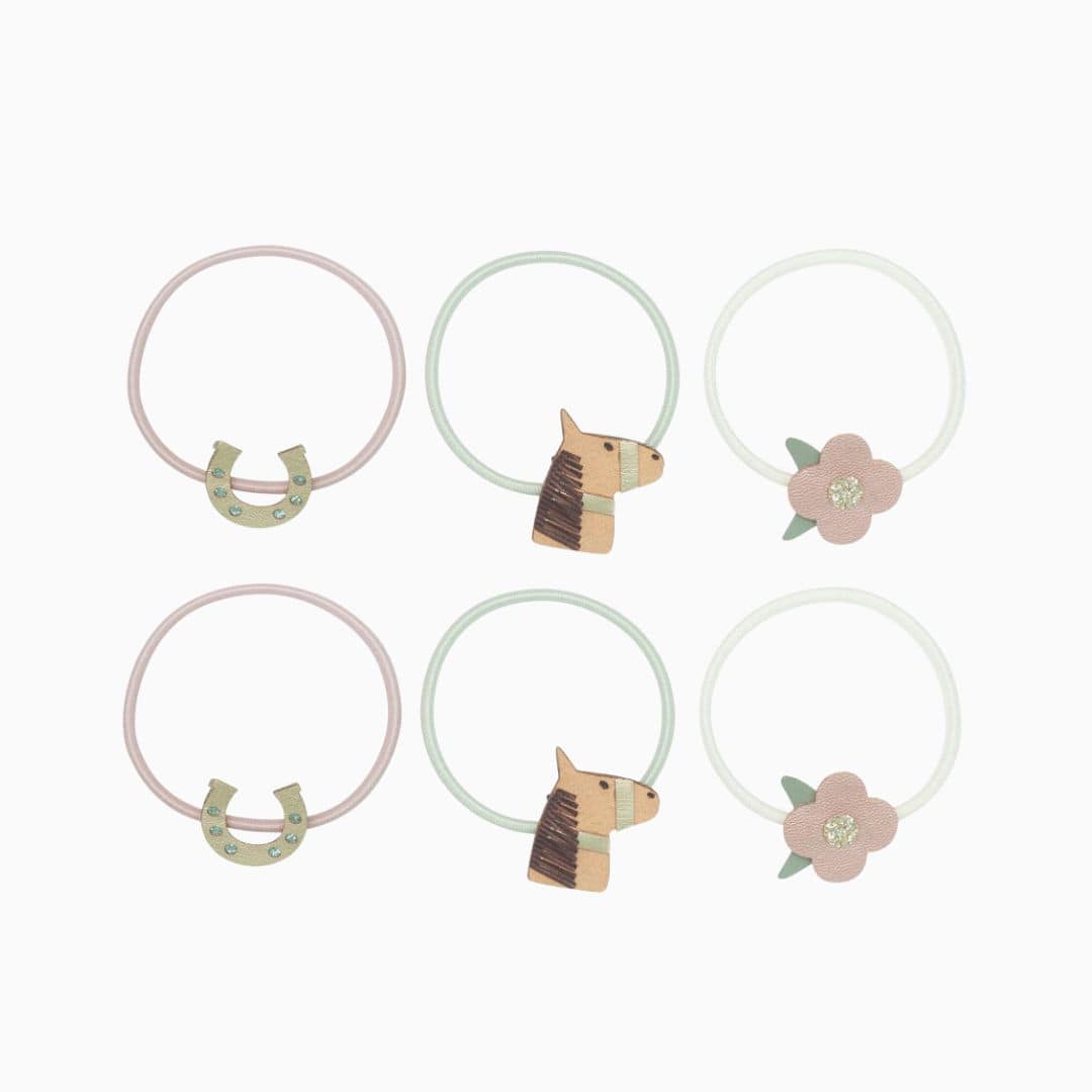 Mimi & Lula haarelastiekjes paarden