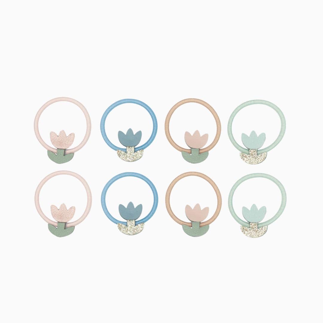 Mimi & Lula haarelastiekjes tulpen