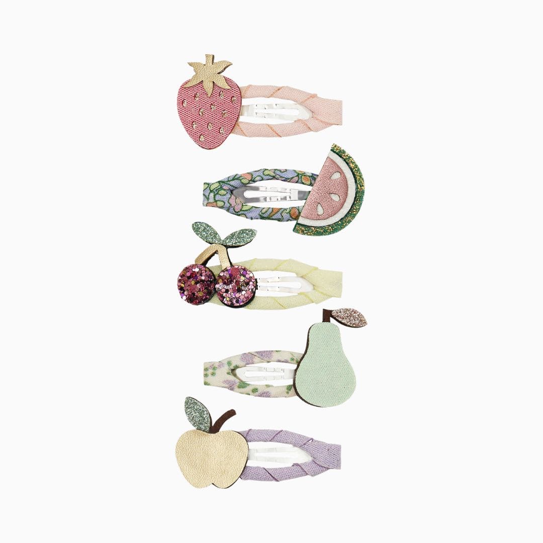 Haarspeldjes met fruit van Mimi & Lula
