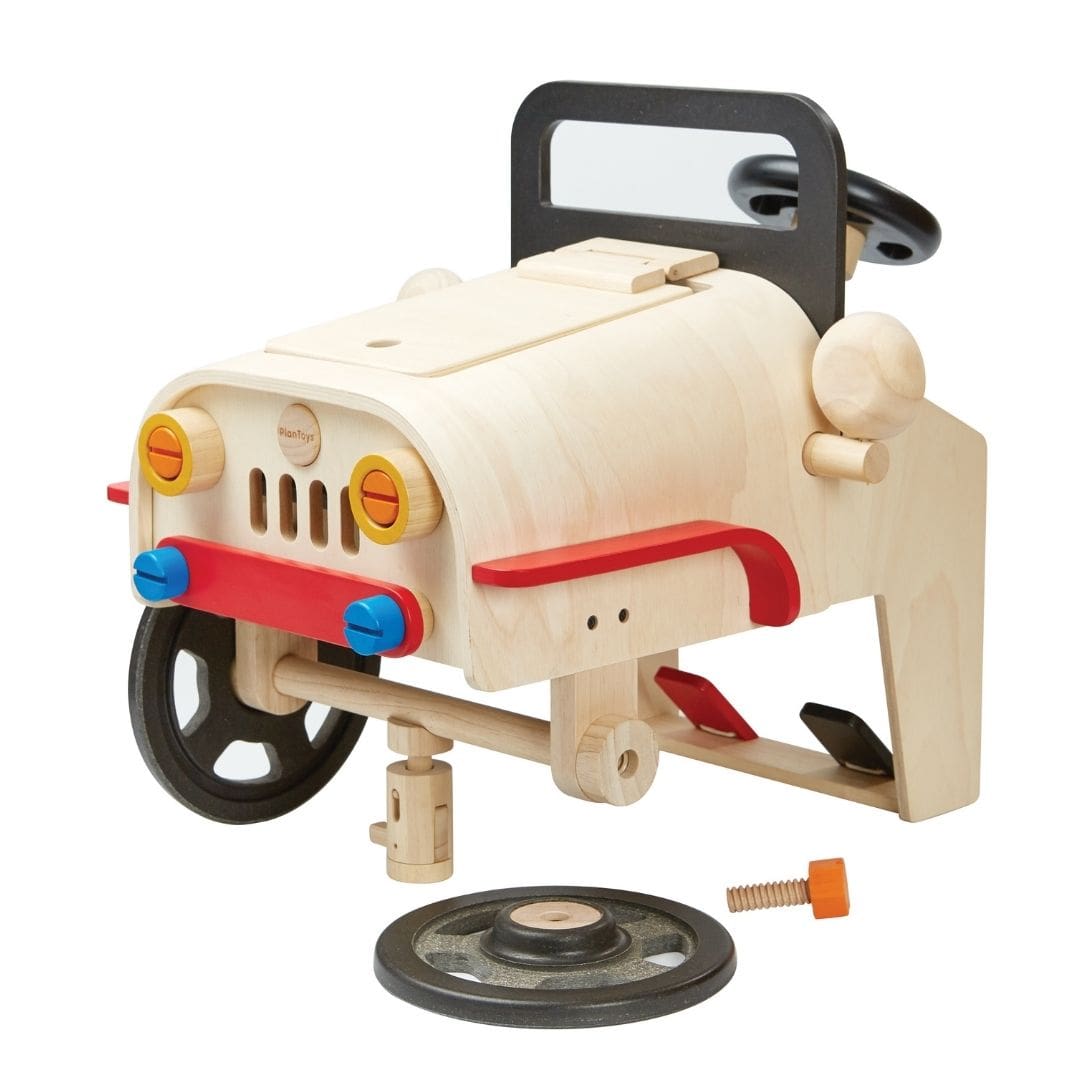 Plan Toys automonteur speelset
