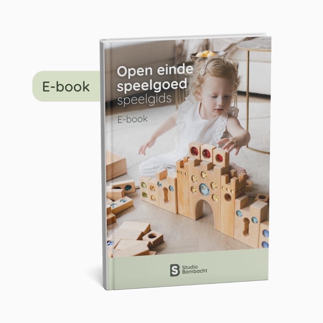 Open einde speelgoed speelgids e-book van Studio Bambacht