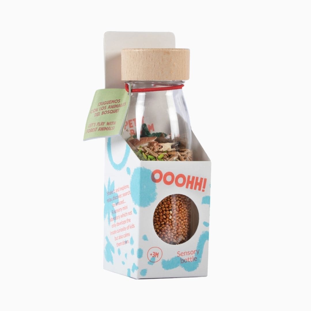 Petit Boum sensorische fles Spy Bottle bos