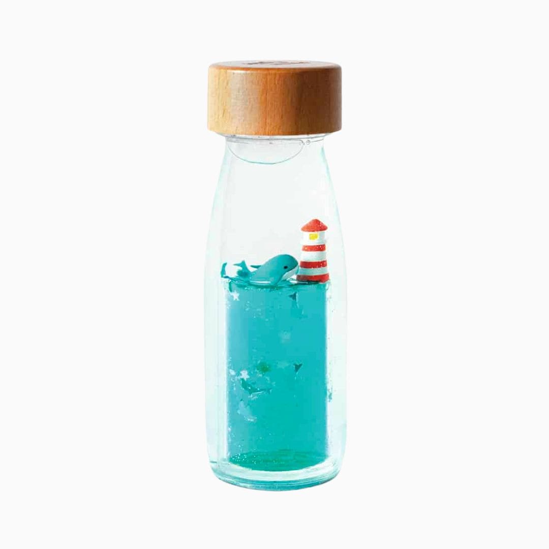 Petit boum sensorische fles move bottle whale