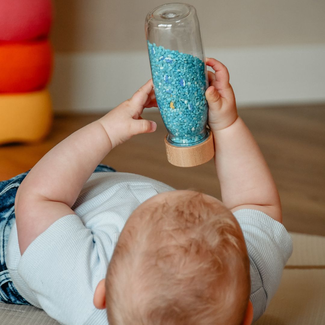 Petit Boum sensory bottle sensorische fles oceaan met zeedieren