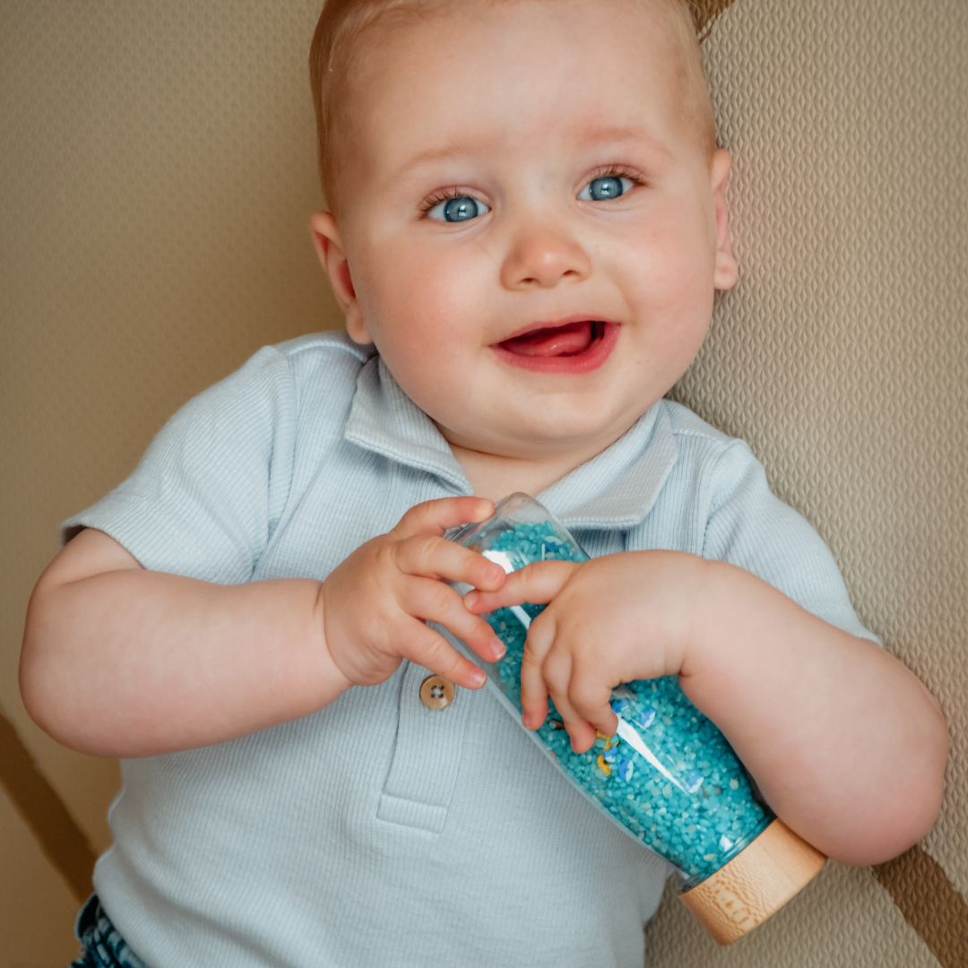 Petit Boum sensory bottle sensorische fles oceaan met zeedieren