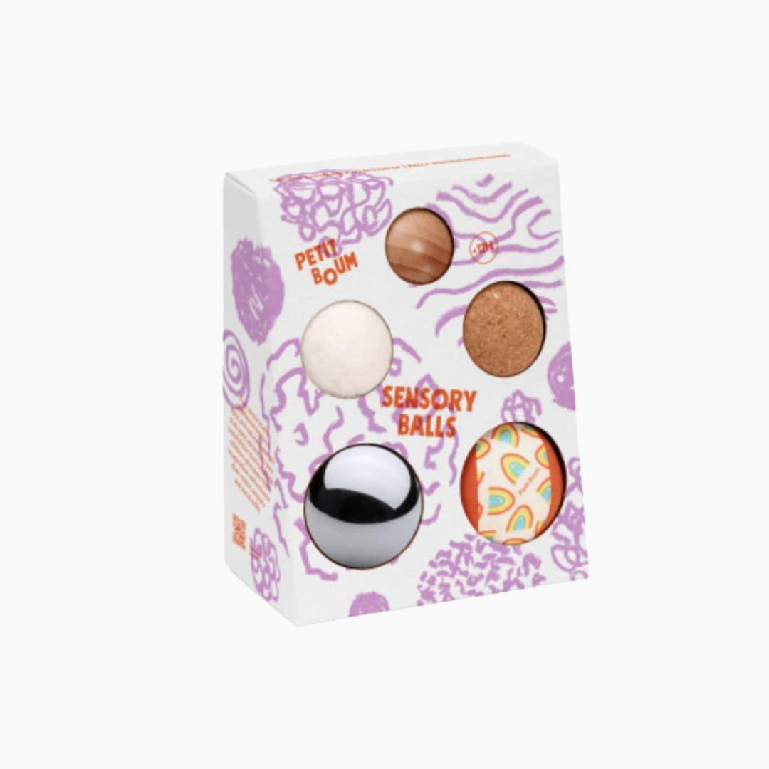 Petit Boum sensorische ballen - set van 5