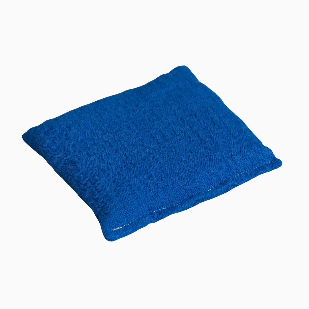 Little Botanic label sensorisch pittenzakje blauw