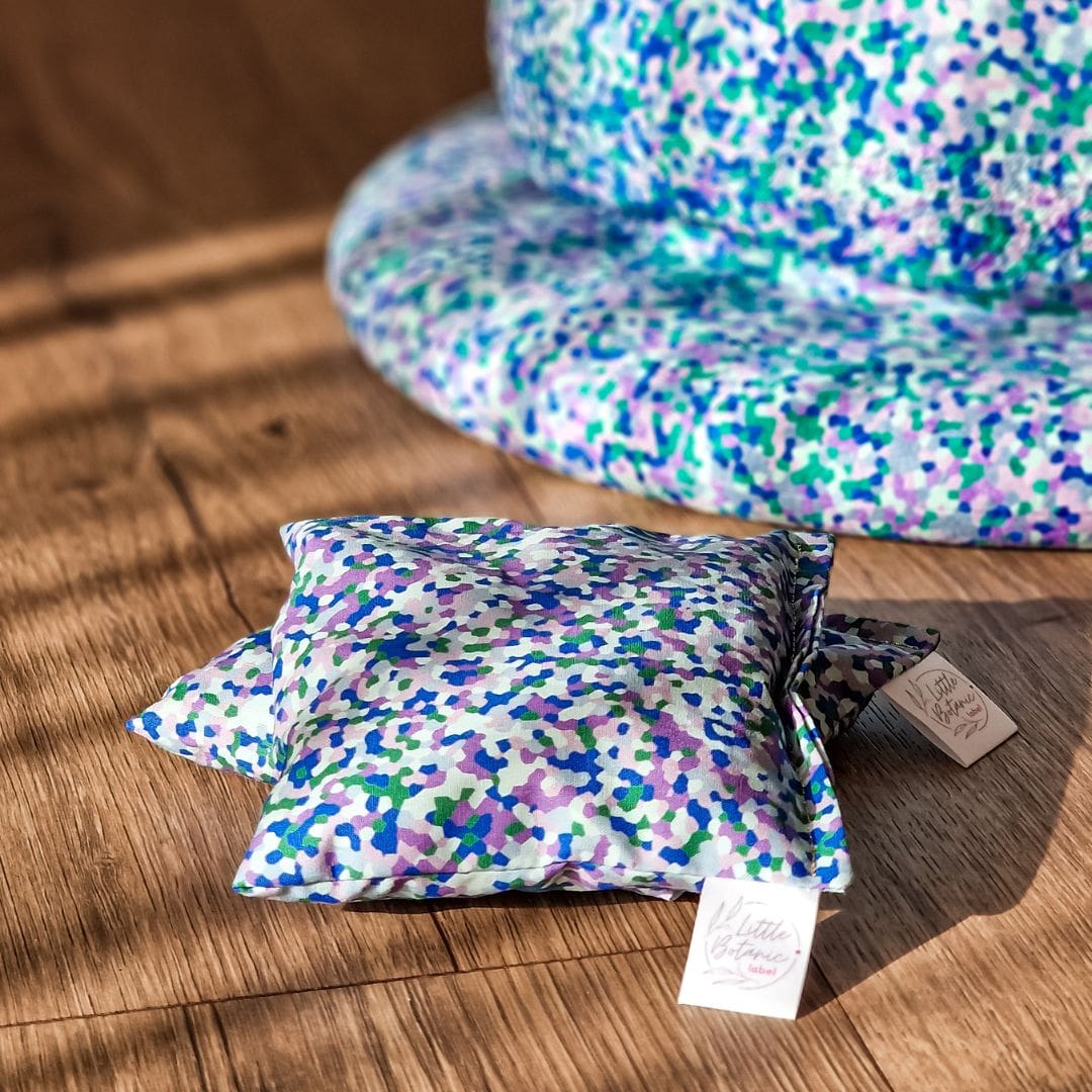 Little Botanic label sensorisch pittenzakje bijpassend bij stapelstein super cool confetti