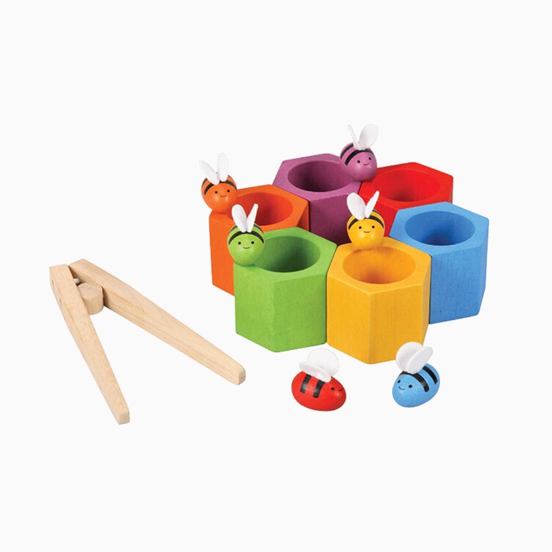 Plantoys bijen met pincet