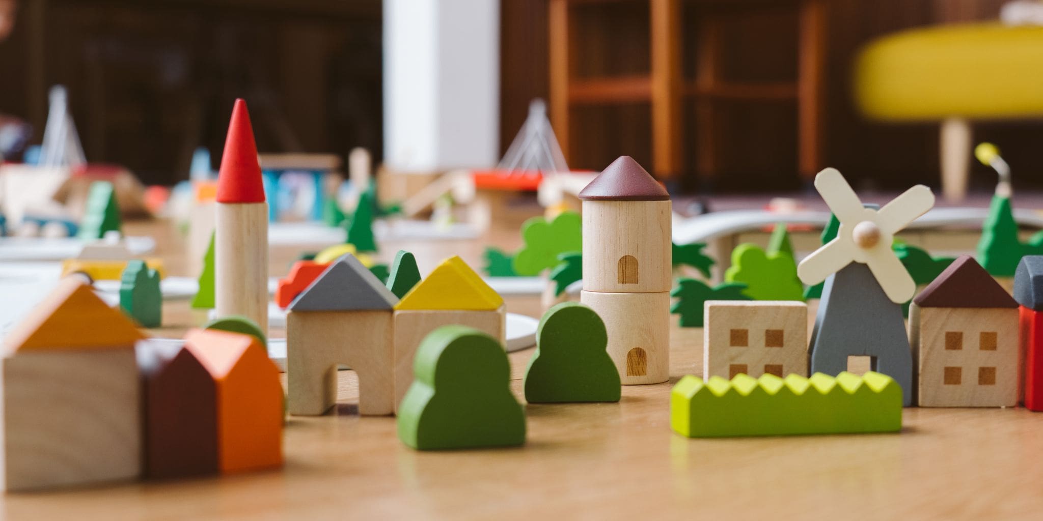 Duurzame houten blokken van PlanToys bij Studio Bambacht